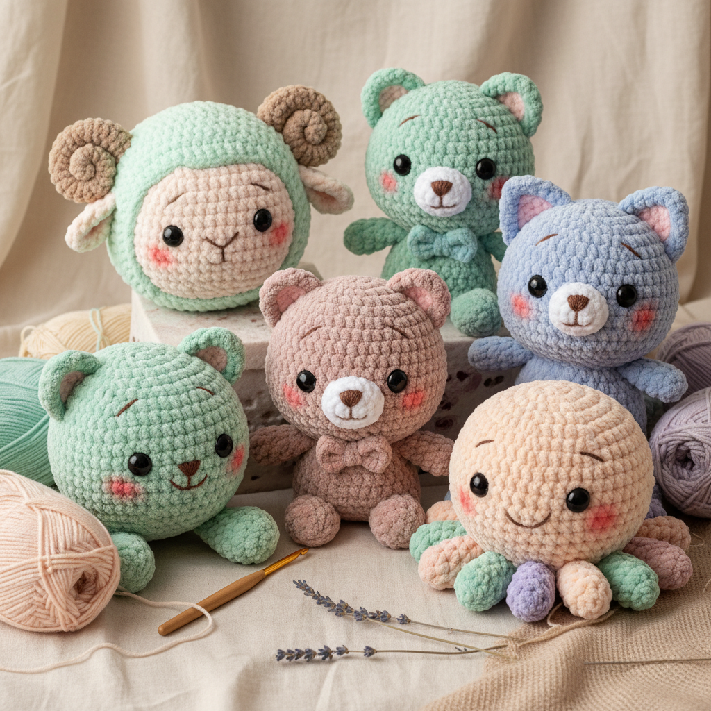 Amigurumi Crochet Plushies