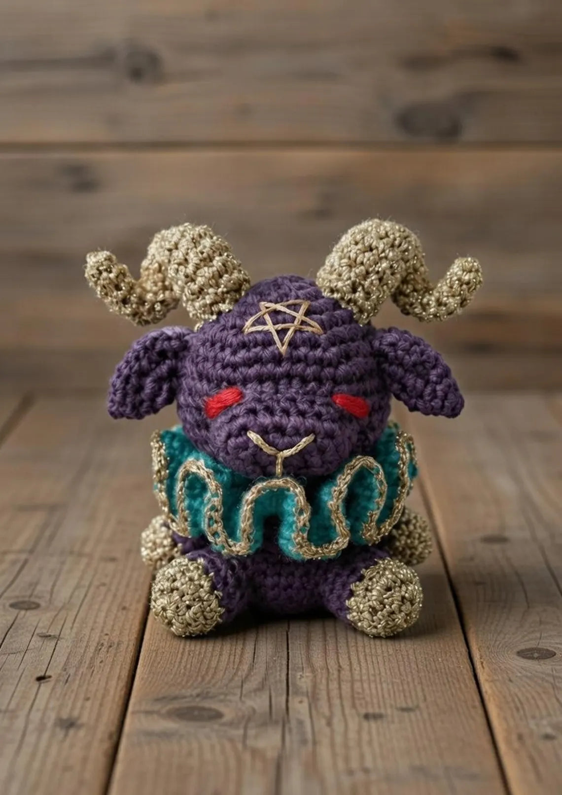 Crochet Jester Keychain, Amigurumi Clown Doll Charm, Whimsical Harlequin Bag Accessory