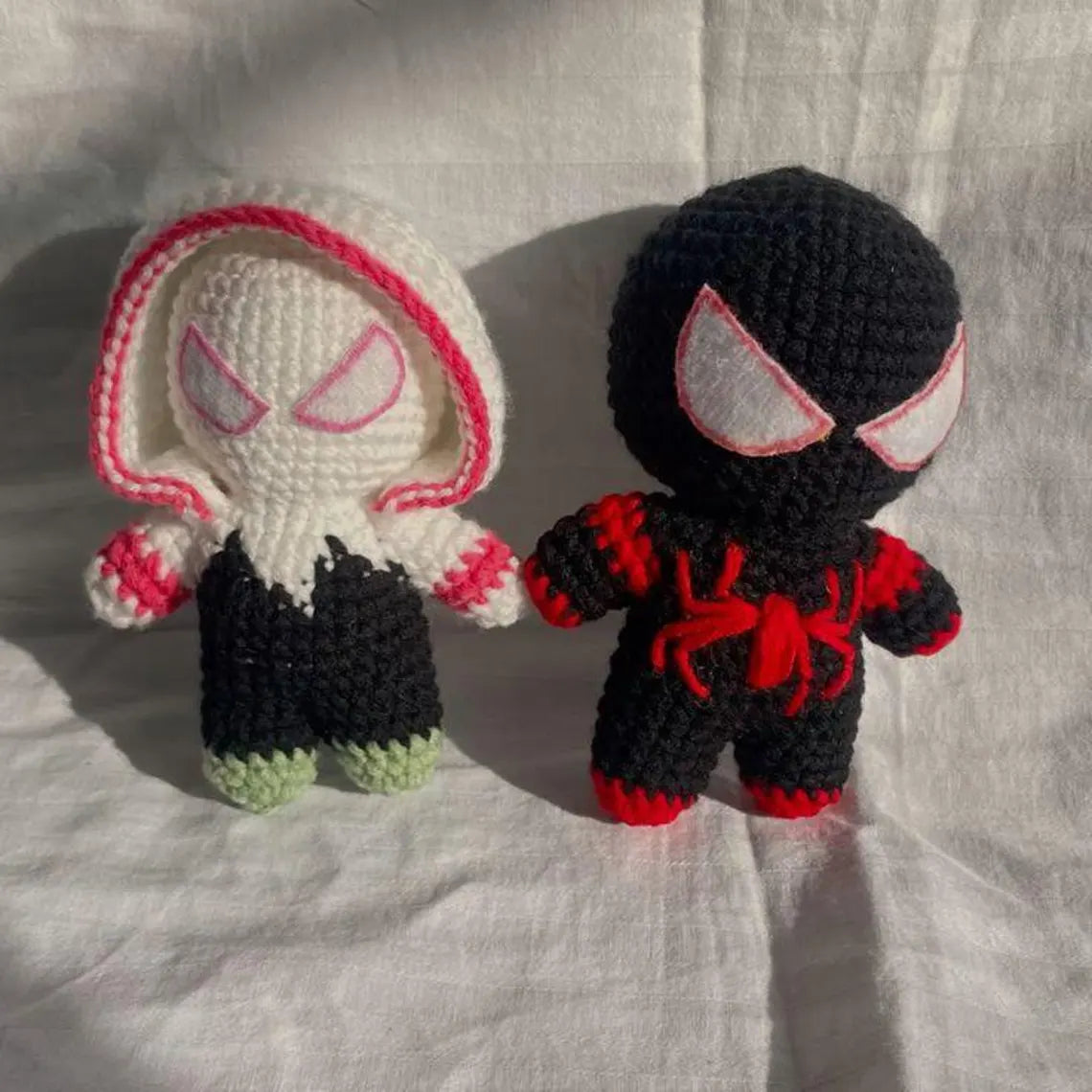Crochet Spider-Man Plush, Handmade Superhero Amigurumi Plush, Cute Graduate Gift, Spider Man Inspired Doll