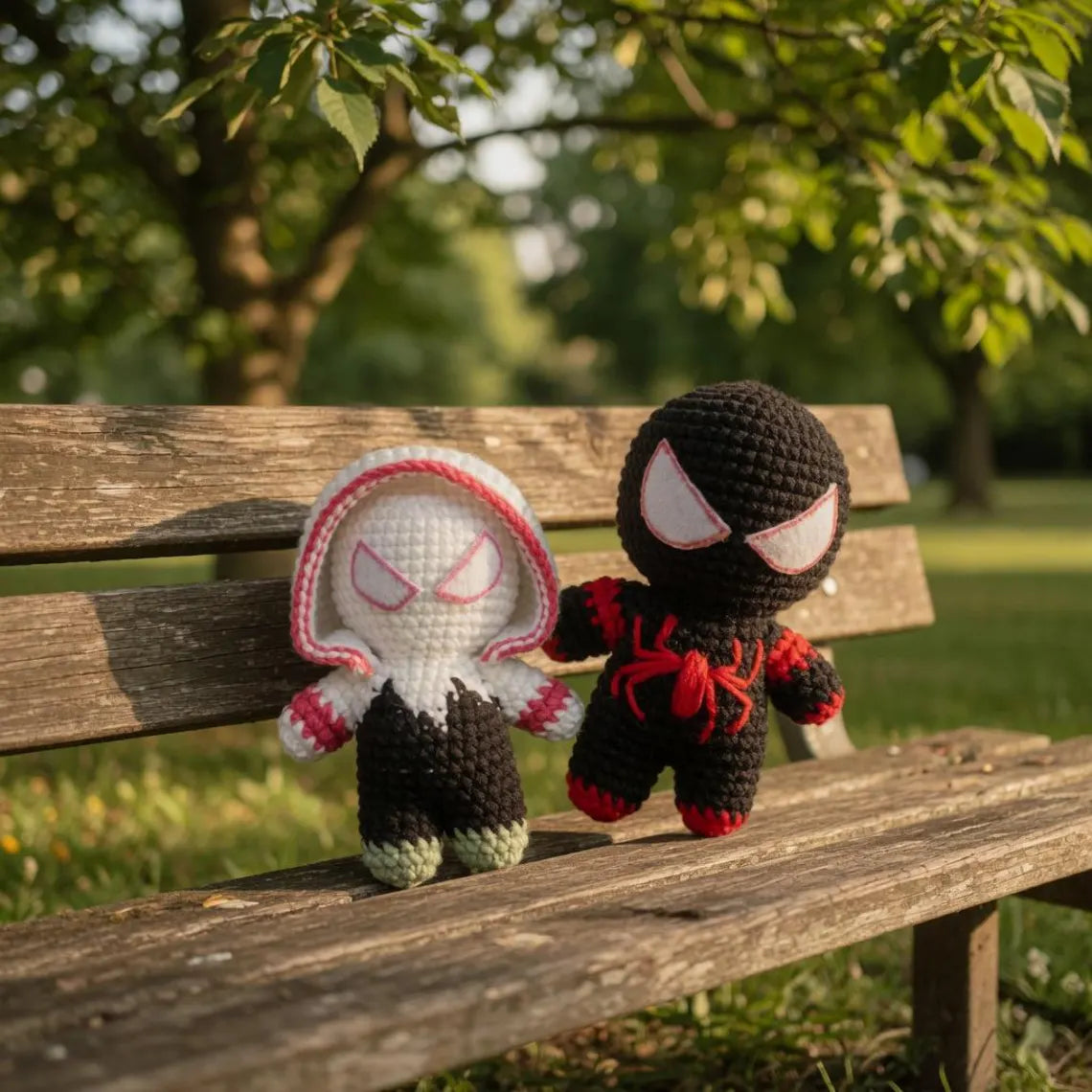Crochet Spider-Man Plush, Handmade Superhero Amigurumi Plush, Cute Graduate Gift, Spider Man Inspired Doll