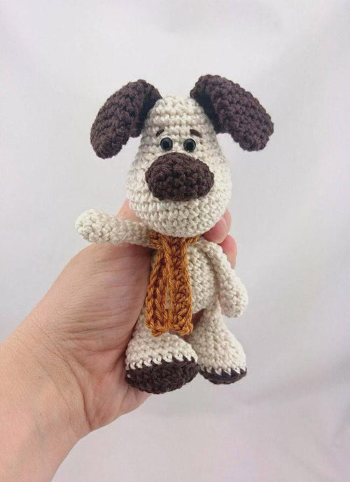 Crochet Dog Plush, Handmade Puppy Amigurumi, Cute Dog Crochet Doll, Soft Animal Plush, Dog Lover Gift, Cozy Handmade Decor