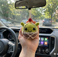 Shrek Crochet Hacky Sack Footbag, Ogre Juggling Ball, Hand Crochet ADHD Fidget Toy, Retro 90s Footbag, Funny Stress Relief Gift